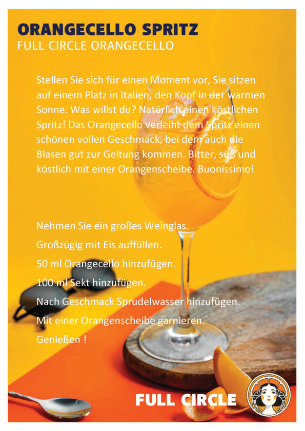 Bio-Orangecello (28% vol.)