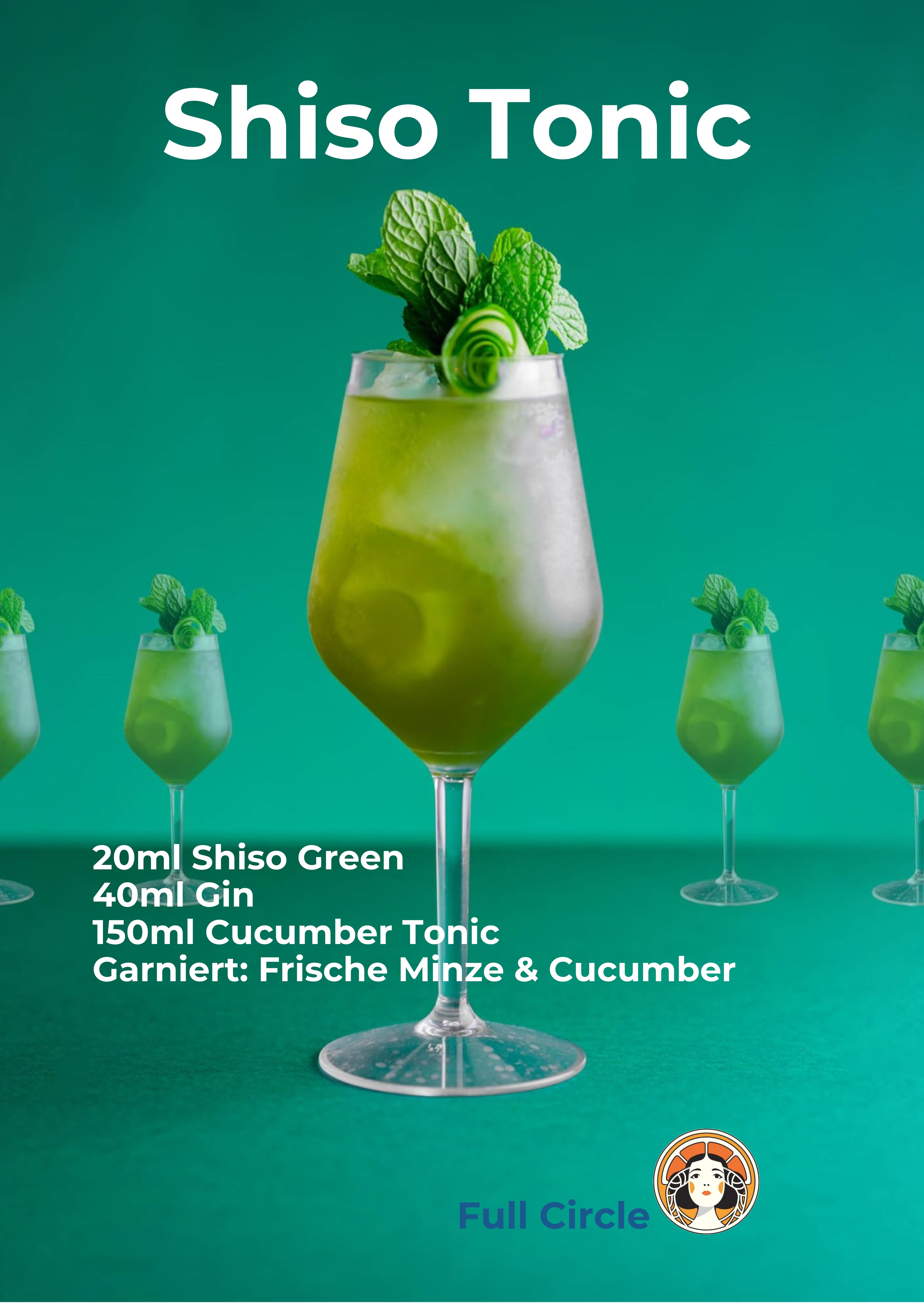 Shiso Green – Kräuterlikör (25% vol.)